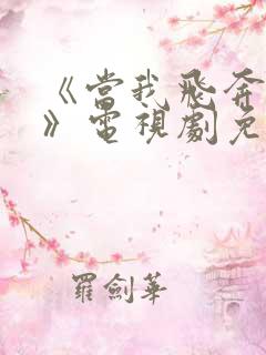 《当我飞奔向你》电视剧免费看