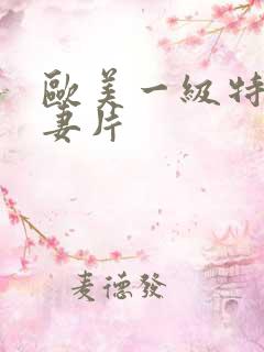 欧美一级特黄夫妻片