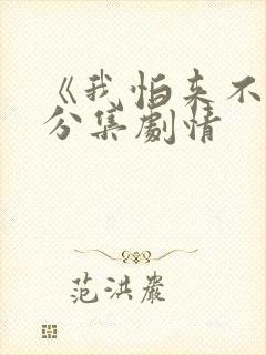 《我怕来不及》分集剧情