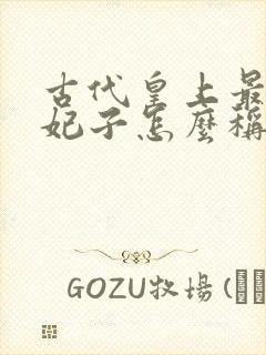 古代皇上最爱的妃子怎么称呼