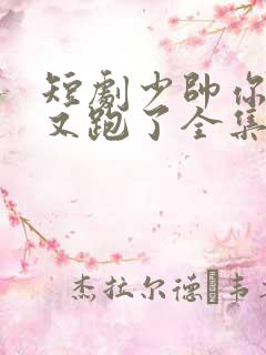 短剧少帅你老婆又跑了全集