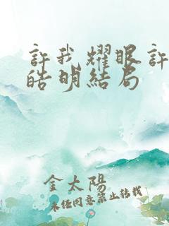 许我耀眼许妍沈皓明结局