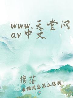 www.天堂网av中文