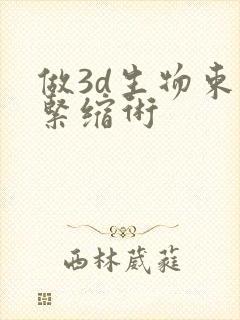 做3d生物束带紧缩术