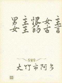 男主恨女主惩罚女主的古言