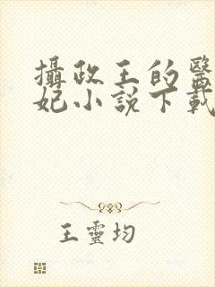 摄政王的医品王妃小说下载