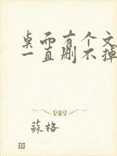 桌面有个文件夹一直删不掉显示不存在