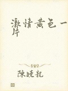 激情黄色一级大片