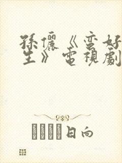 孙俪《蛮好的人生》电视剧免费观看