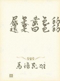 尿是黄色的健康还是白色的健康