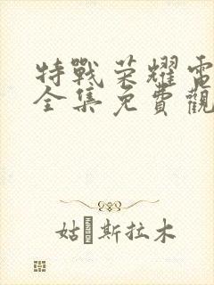 特战荣耀电视剧全集免费观看高清