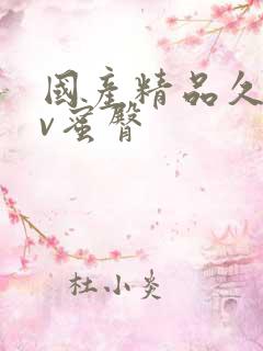 国产精品久久av蜜臀