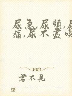 尿急,尿频,尿痛,尿不尽吃什么药