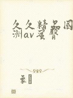 久久精品国产亚洲av蜜臀