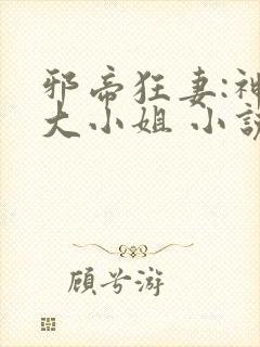 邪帝狂妻:神医大小姐 小说