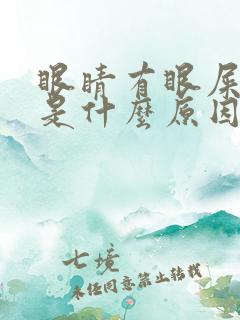 眼睛有眼屎模糊是什么原因引起的