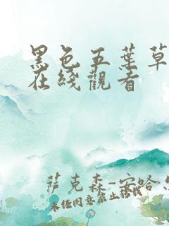 黑色五叶草免费在线观看