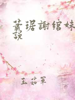 萧琚谢绾姝的小说