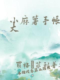 小麻薯手帐贴纸大