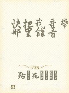 快把我哥带走在哪里能看