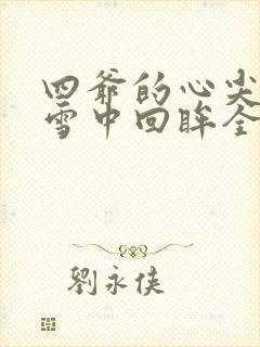 四爷的心尖宠妃雪中回眸全文在线阅读