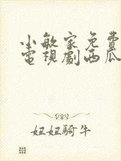 小敏家免费观看电视剧西瓜