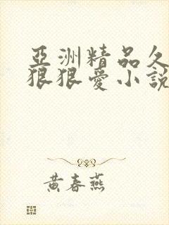 亚洲精品久久久狠狠爱小说