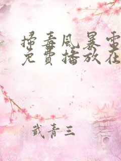 扫毒风暴电视剧免费播放在线观看