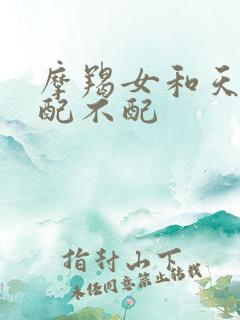 摩羯女和天秤男配不配