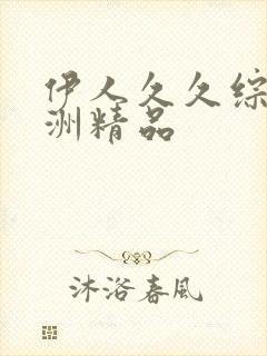 伊人久久综合亚洲精品