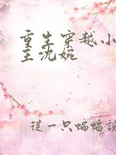 重生穿越小说女主沈婉