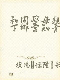 和同学母亲一起下乡当知青的小说