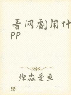 看网剧用什么app