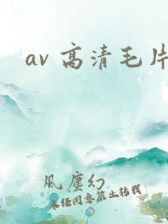 av 高清毛片