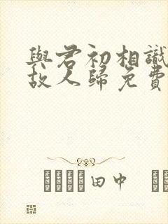 与君初相识恰似故人归免费观看完整