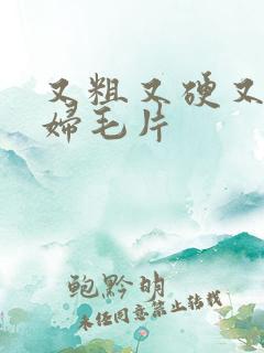 又粗又硬又爽少妇毛片