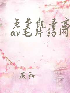 免费观看高清的av毛片的网站