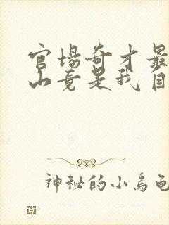 官场奇才最强靠山竟是我自己李澜最新章节