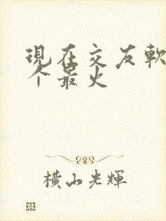 现在交友软件哪个最火