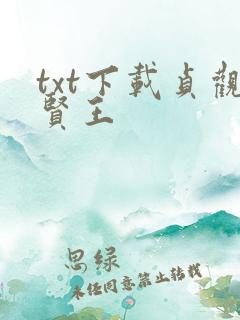 txt下载贞观贤王