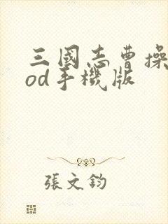 三国志曹操传mod手机版