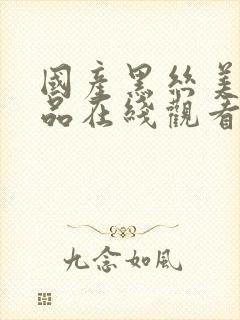 国产黑丝美女精品在线观看