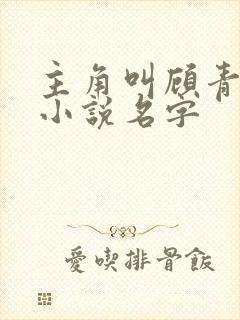 主角叫顾青穿越小说名字