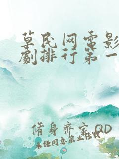 草民网电影电视剧排行第一