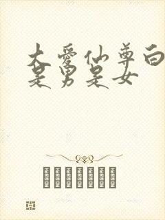 大爱仙尊白凝冰是男是女