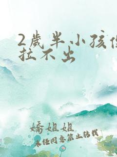 2岁半小孩便秘拉不出