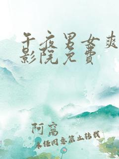 午夜男女爽爽爽影院免费