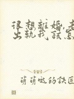 很想离婚,老公出轨我该怎么办