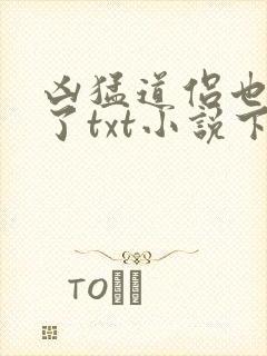 凶猛道侣也重生了txt小说下载