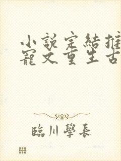 小说完结推荐甜宠文重生古言